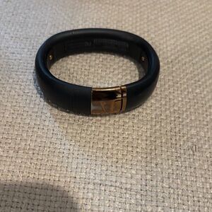 Nike Black and Gold Wristband